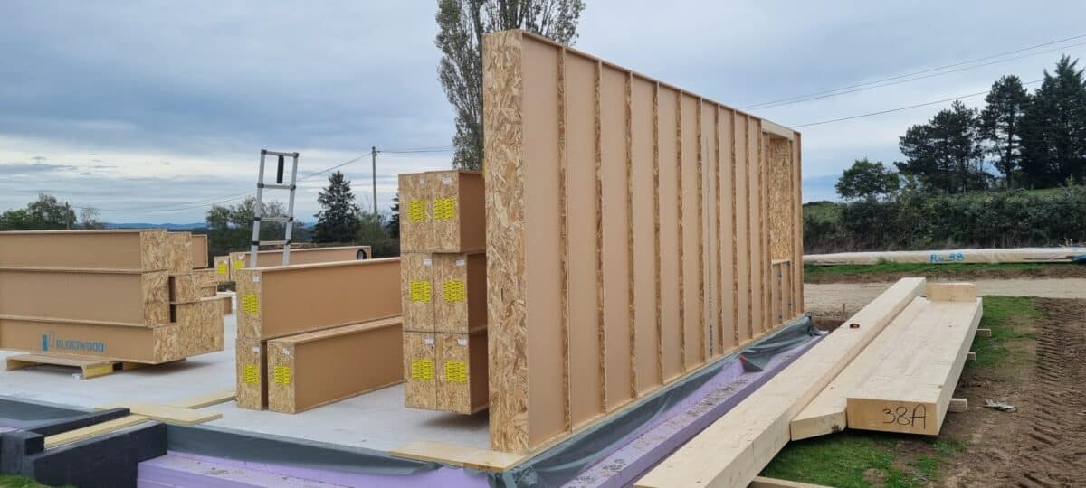Ecopassif - Mur ossature bois modulaire